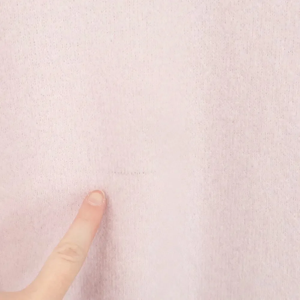 J.Crew Supersoft Bubble Hem Cardigan Peppermint Ice Pink Size Medium NWT - Picture 9 of 9